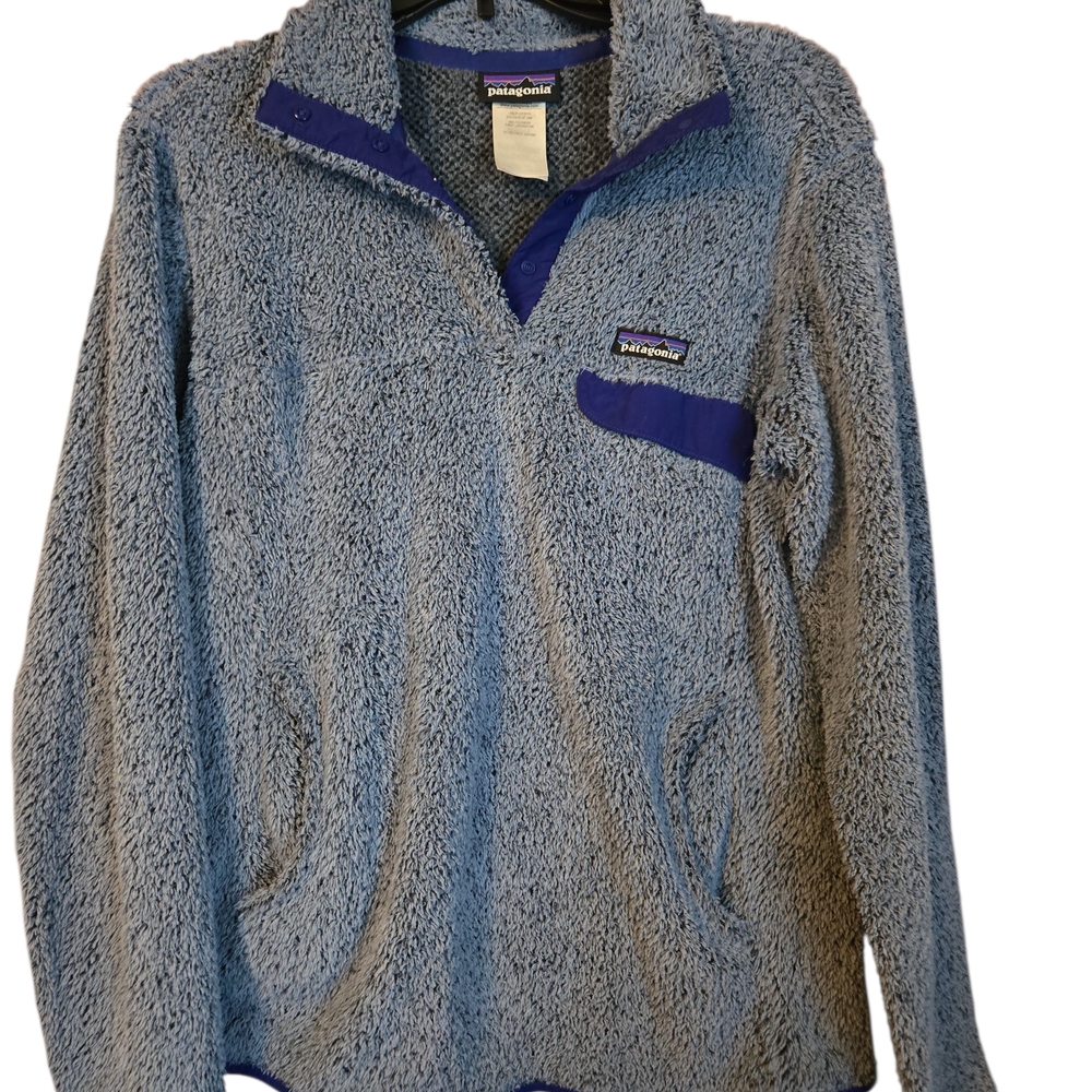 Patagonia Blue Fleece Pullover